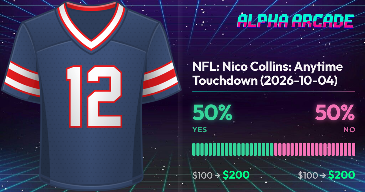 YES 50% / NO 50%