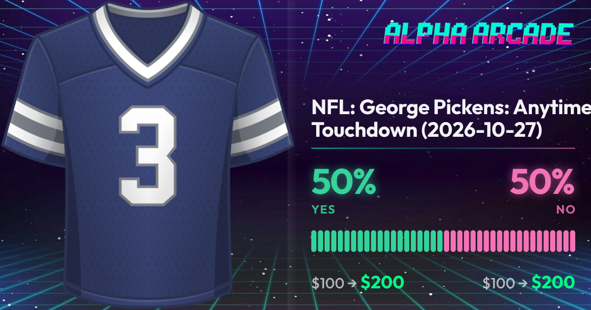 YES 50% / NO 50%