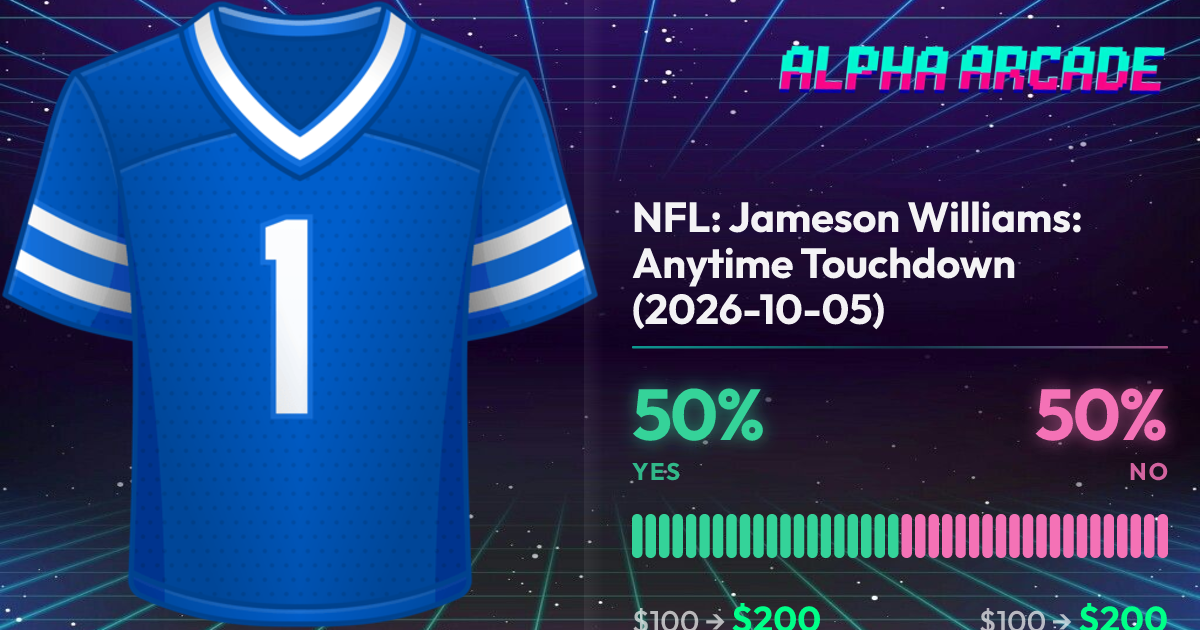 YES 50% / NO 50%