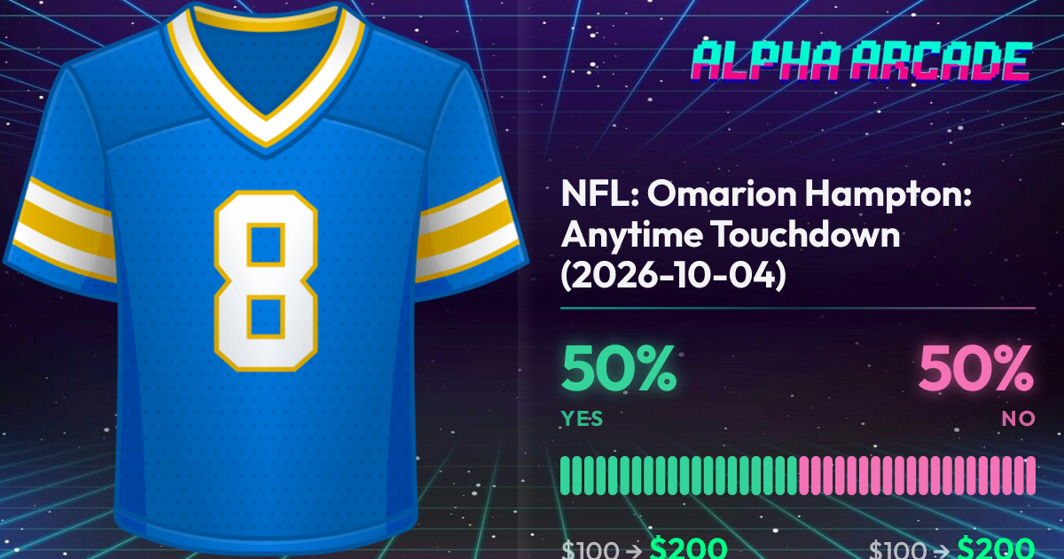 YES 50% / NO 50%