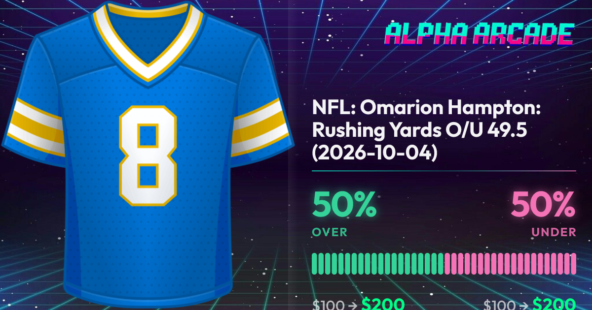 YES 50% / NO 50%