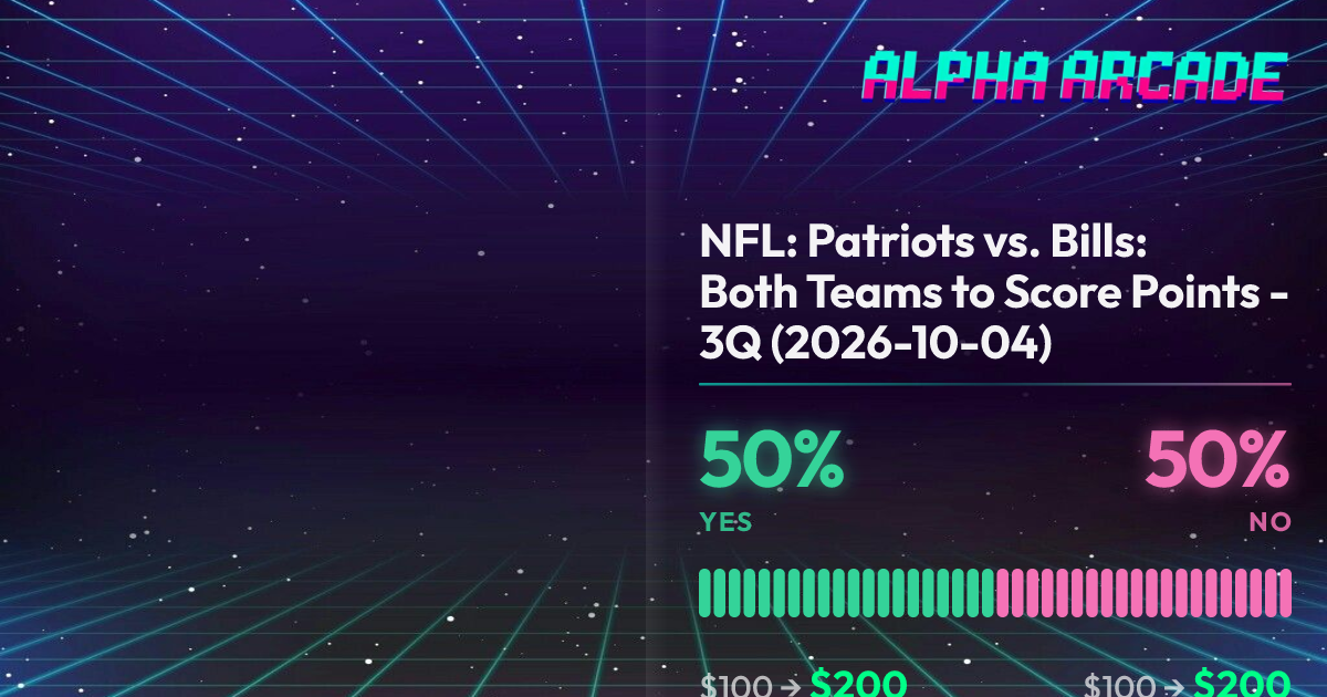 YES 50% / NO 50%
