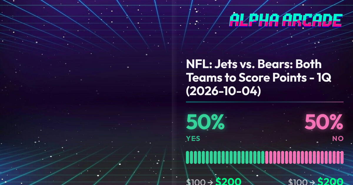 YES 50% / NO 50%
