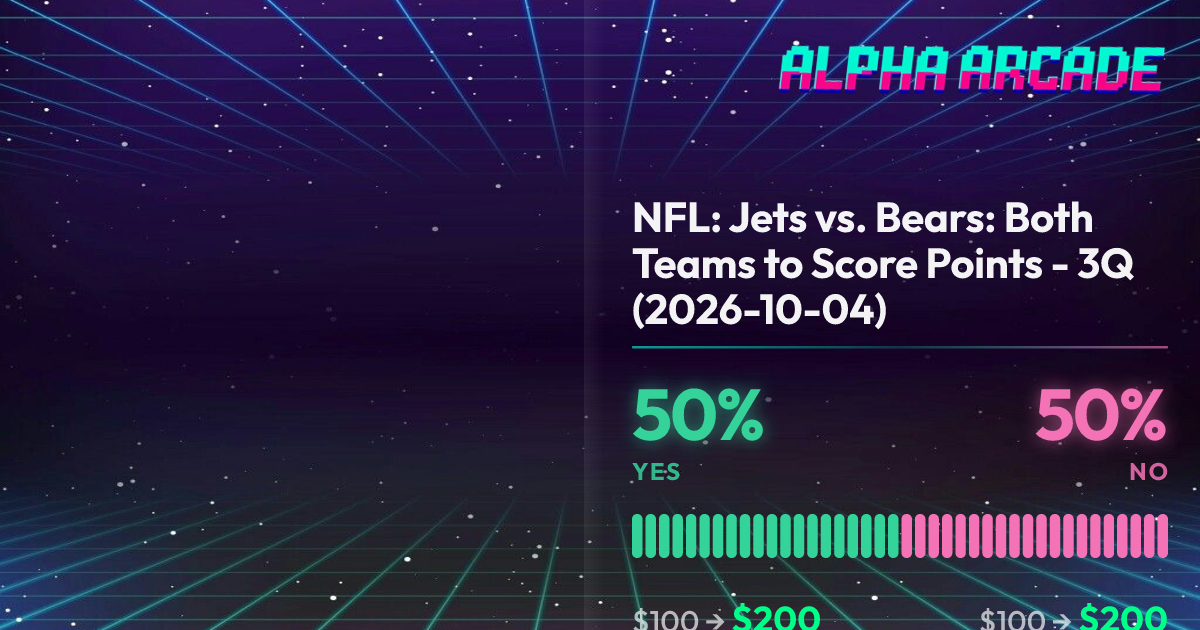YES 50% / NO 50%
