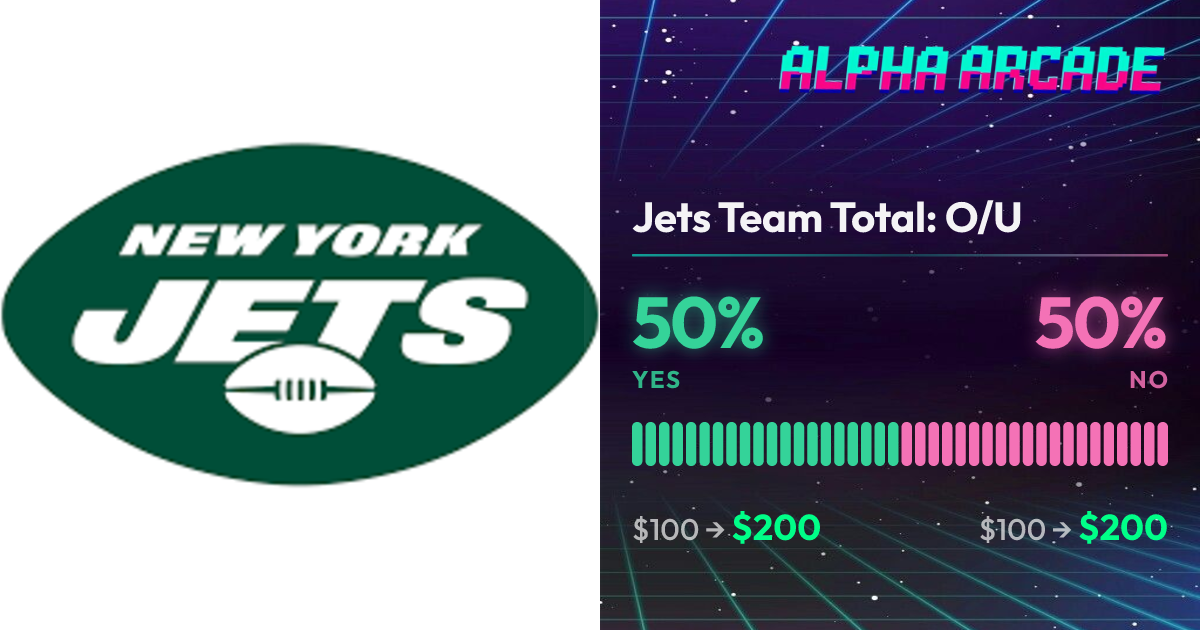 YES 50% / NO 50%