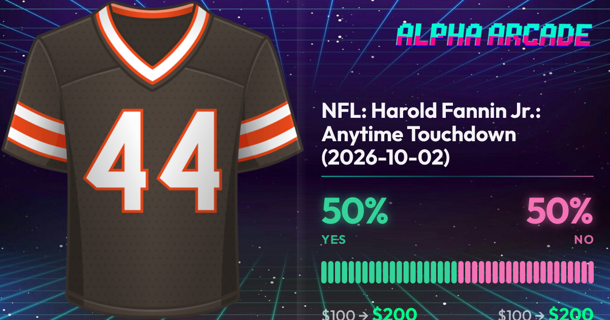 YES 50% / NO 50%