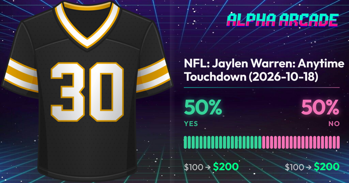 YES 50% / NO 50%