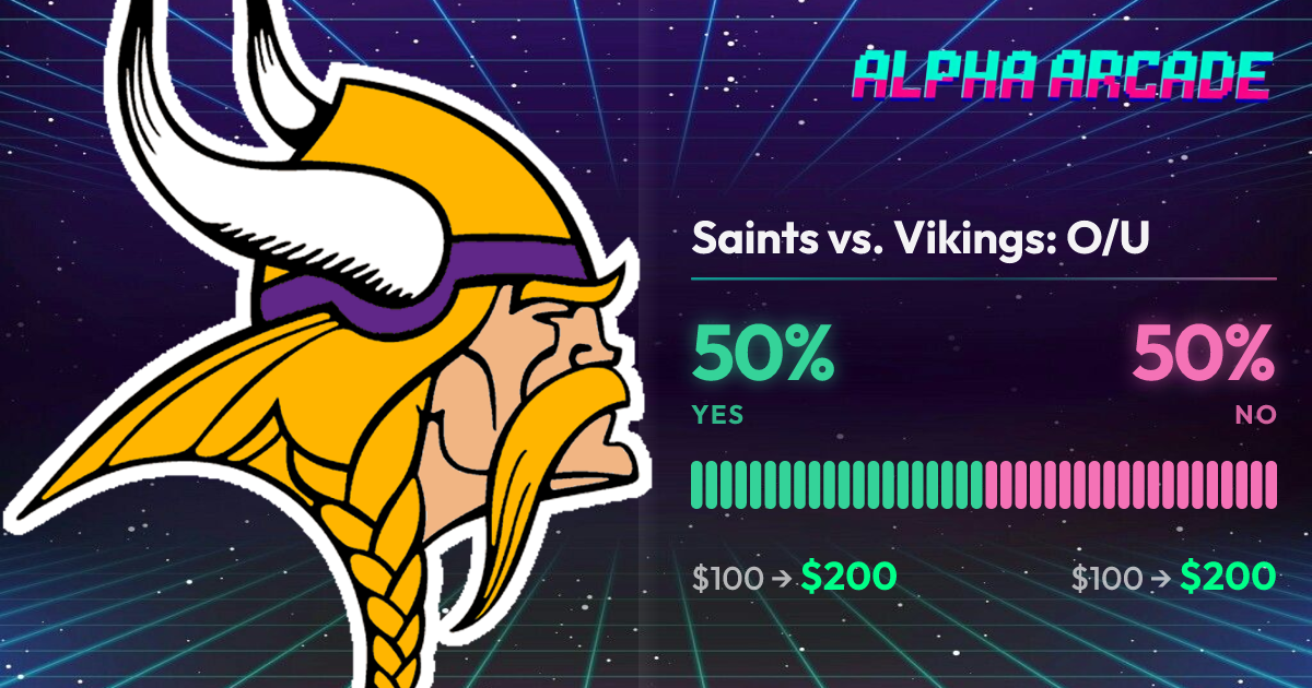 YES 50% / NO 50%
