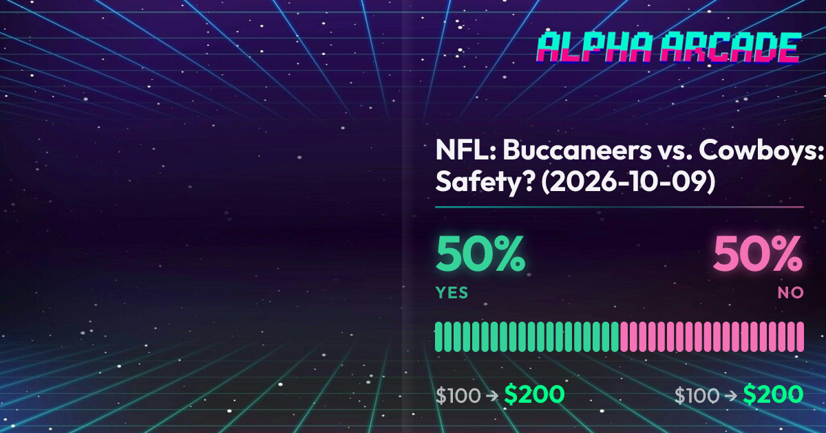 YES 50% / NO 50%