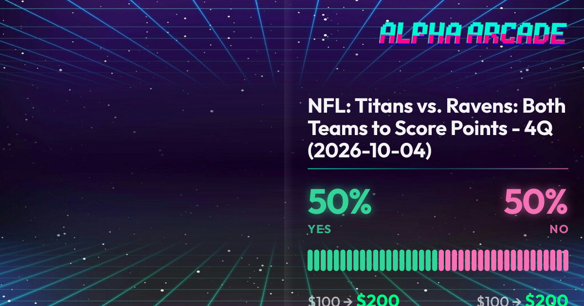 YES 50% / NO 50%