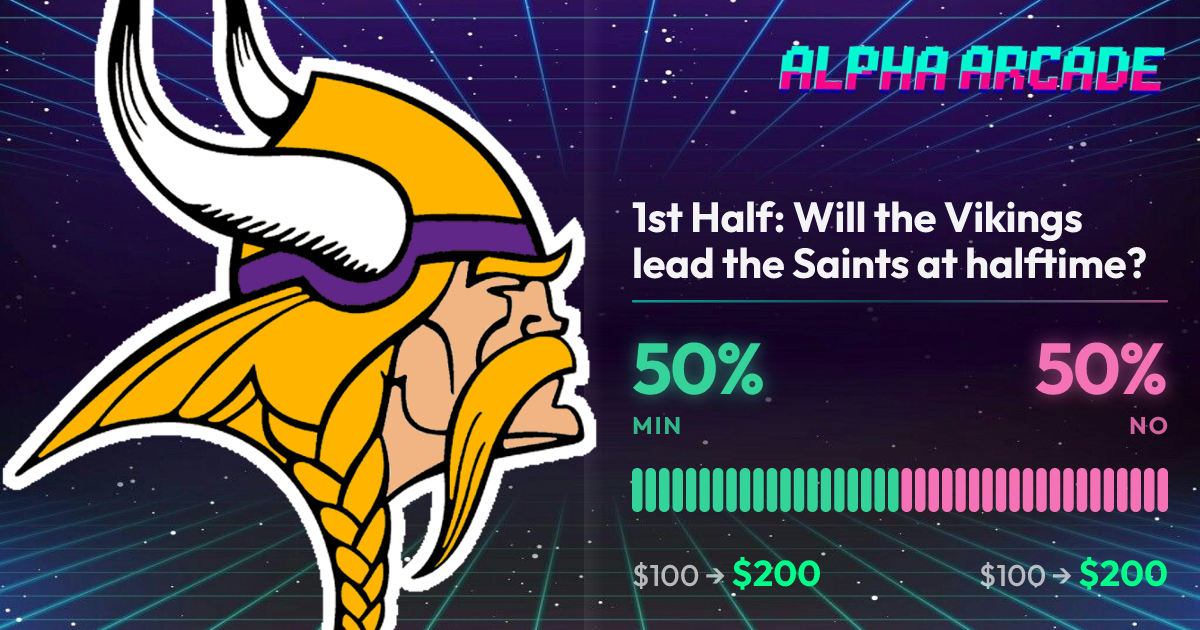 YES 50% / NO 50%