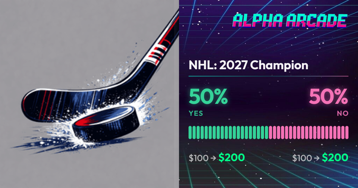 YES 50% / NO 50%