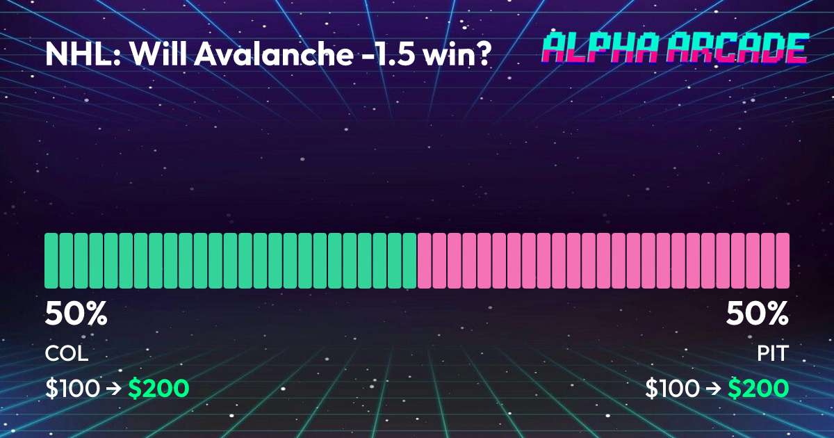 YES 50% / NO 50%