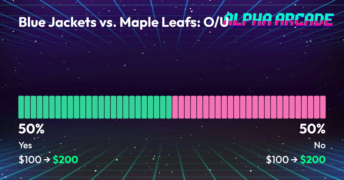 YES 50% / NO 50%