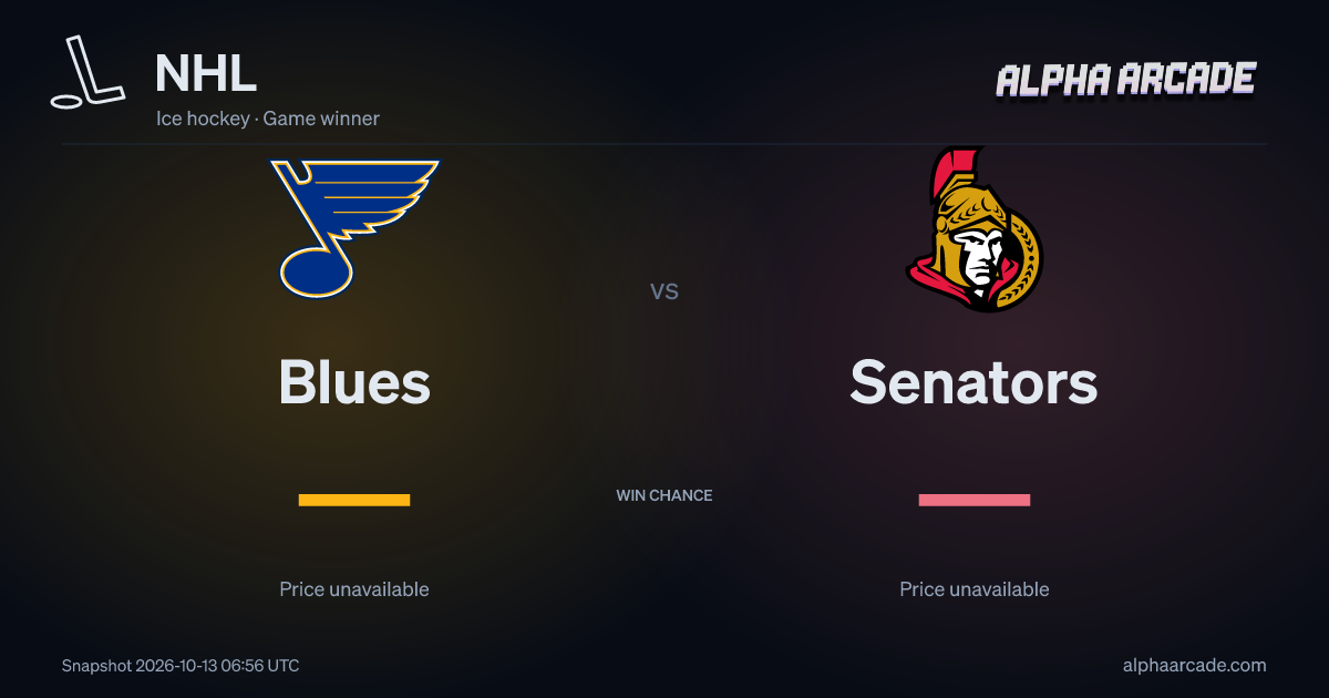 NHL: Blues — / Senators —