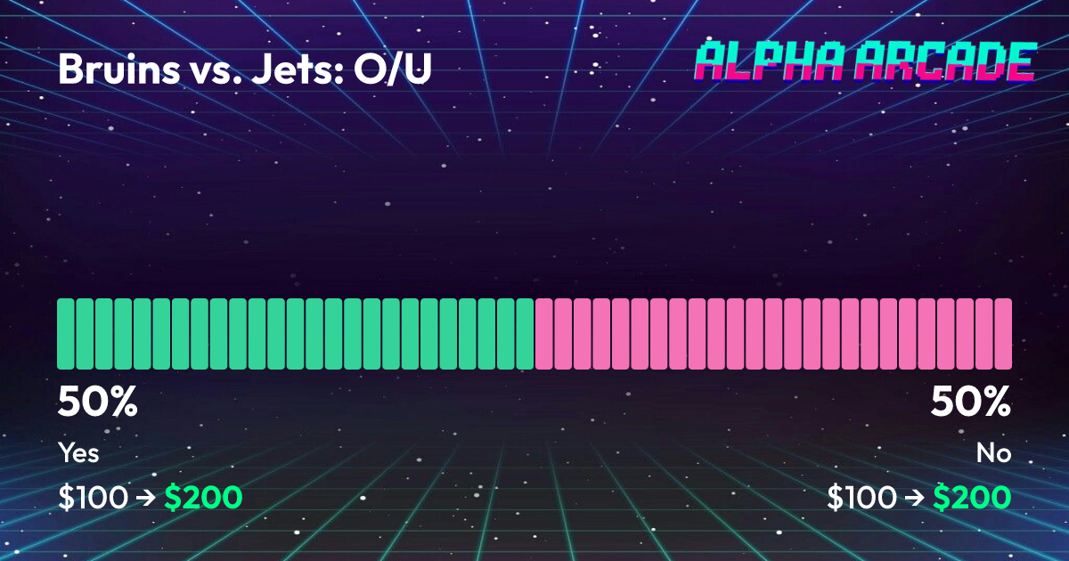 YES 50% / NO 50%
