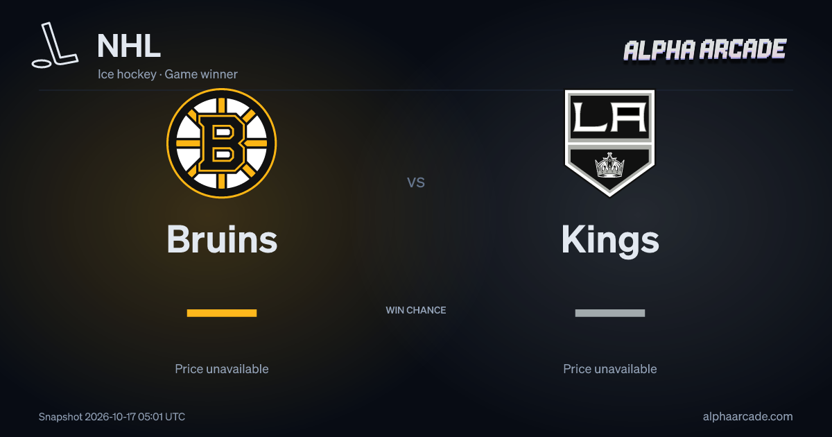 NHL: Bruins — / Kings —