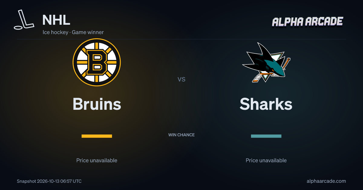 NHL: Bruins — / Sharks —