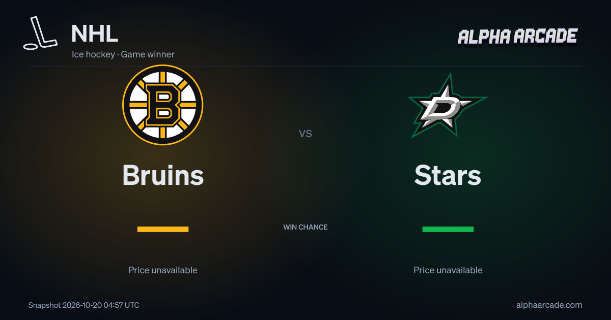 NHL: Bruins — / Stars —
