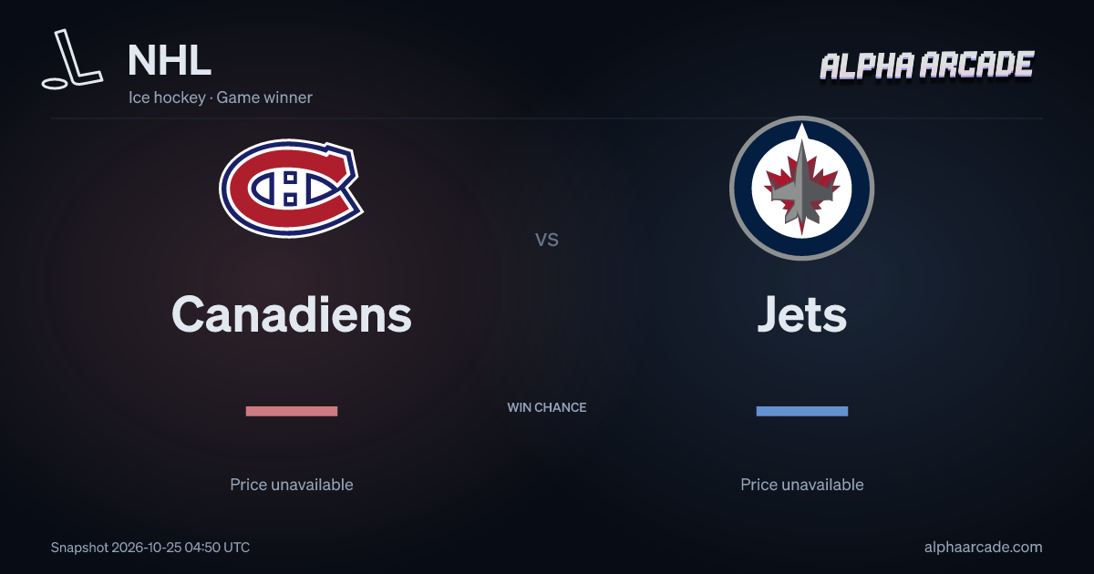 NHL: Canadiens — / Jets —