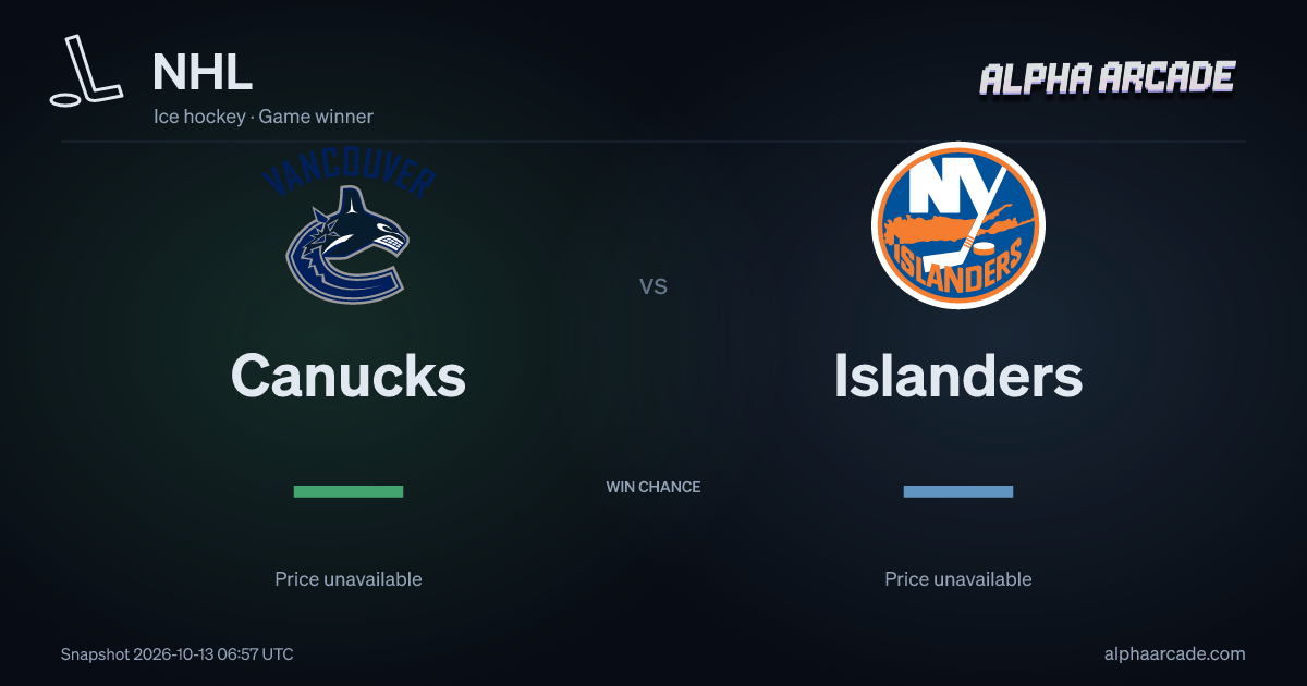 NHL: Canucks — / Islanders —