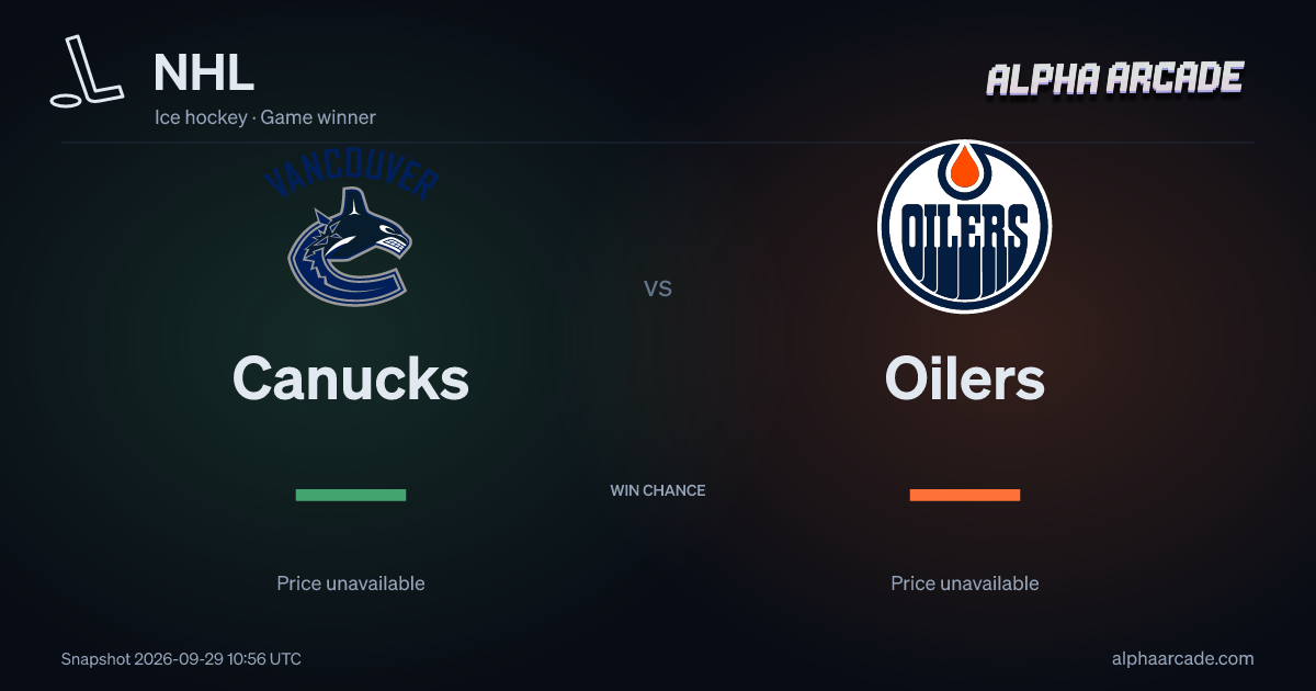 NHL: Canucks — / Oilers —