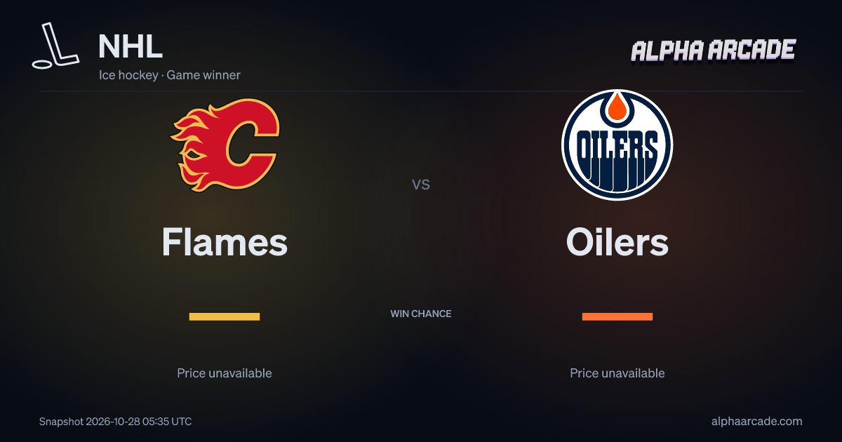 NHL: Flames — / Oilers —