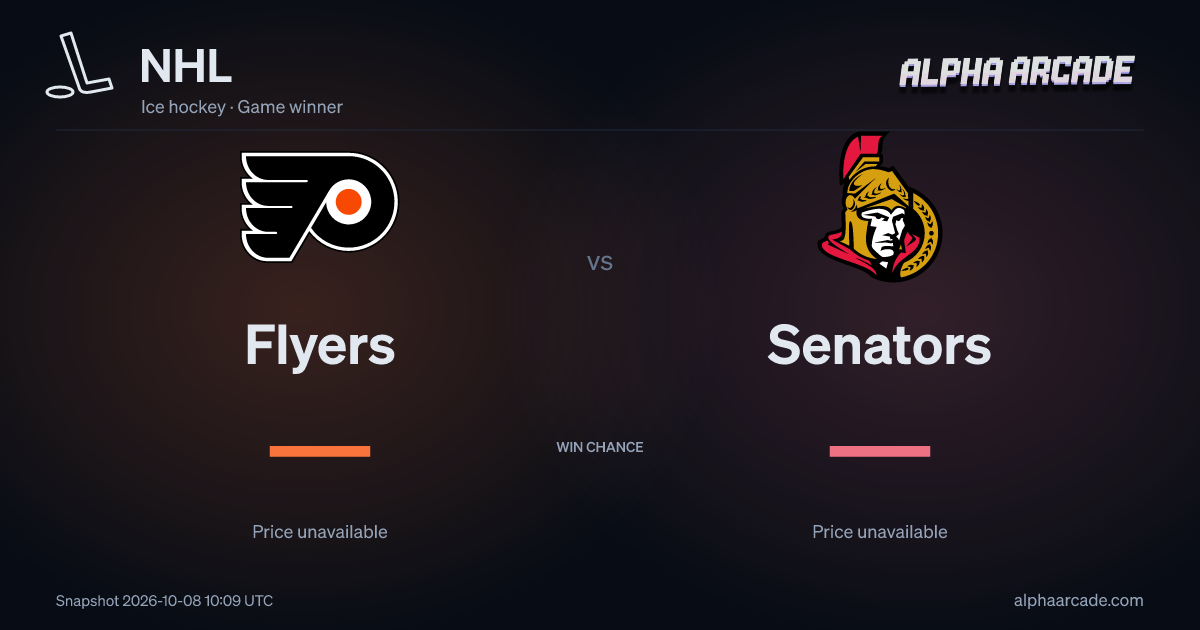 NHL: Flyers — / Senators —