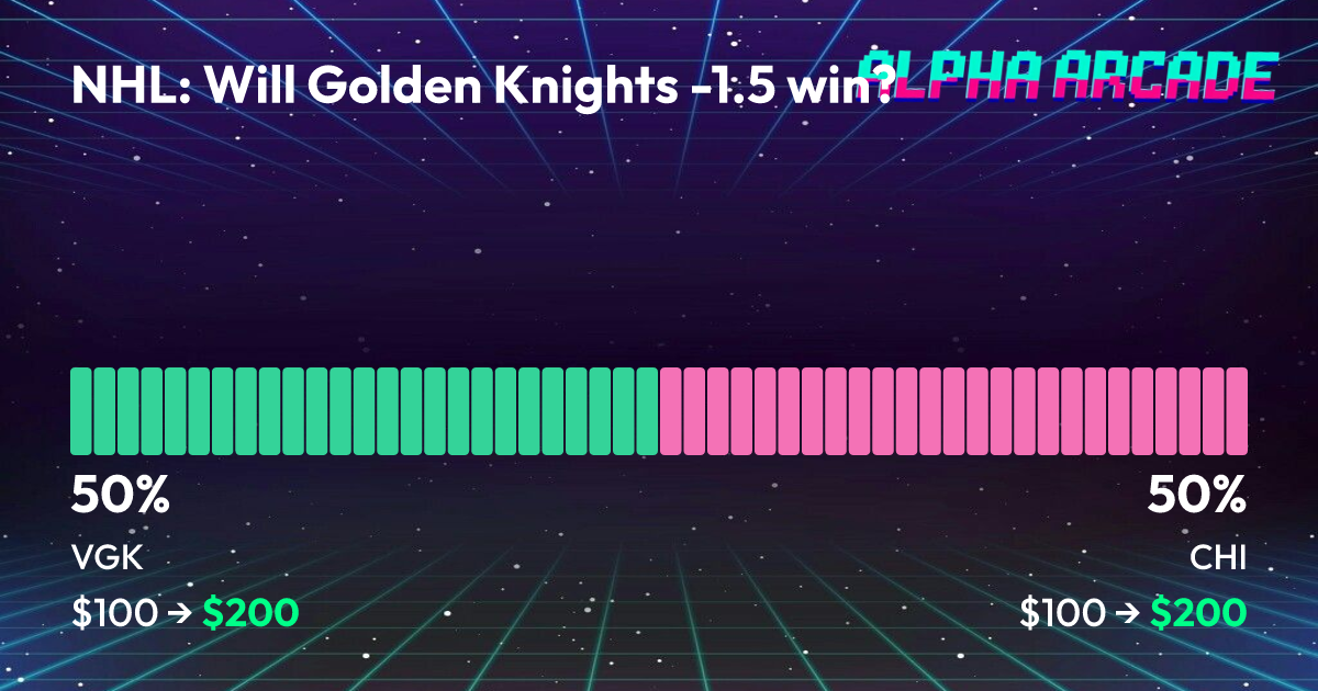 YES 50% / NO 50%