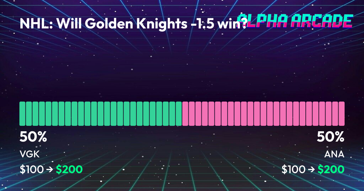 YES 50% / NO 50%