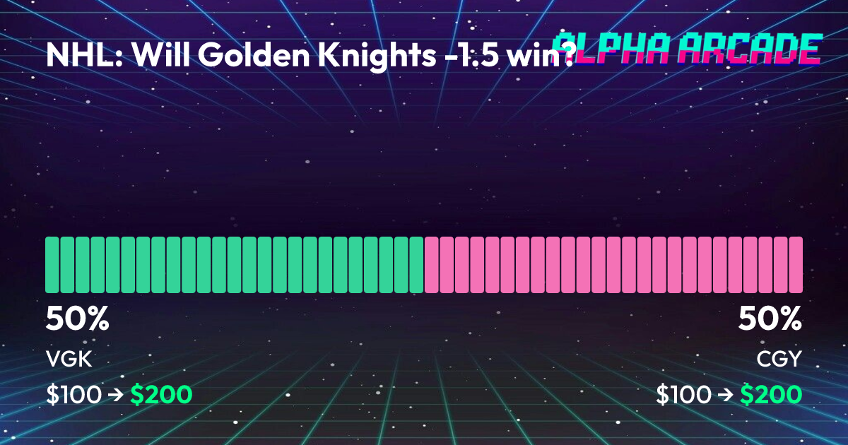 YES 50% / NO 50%