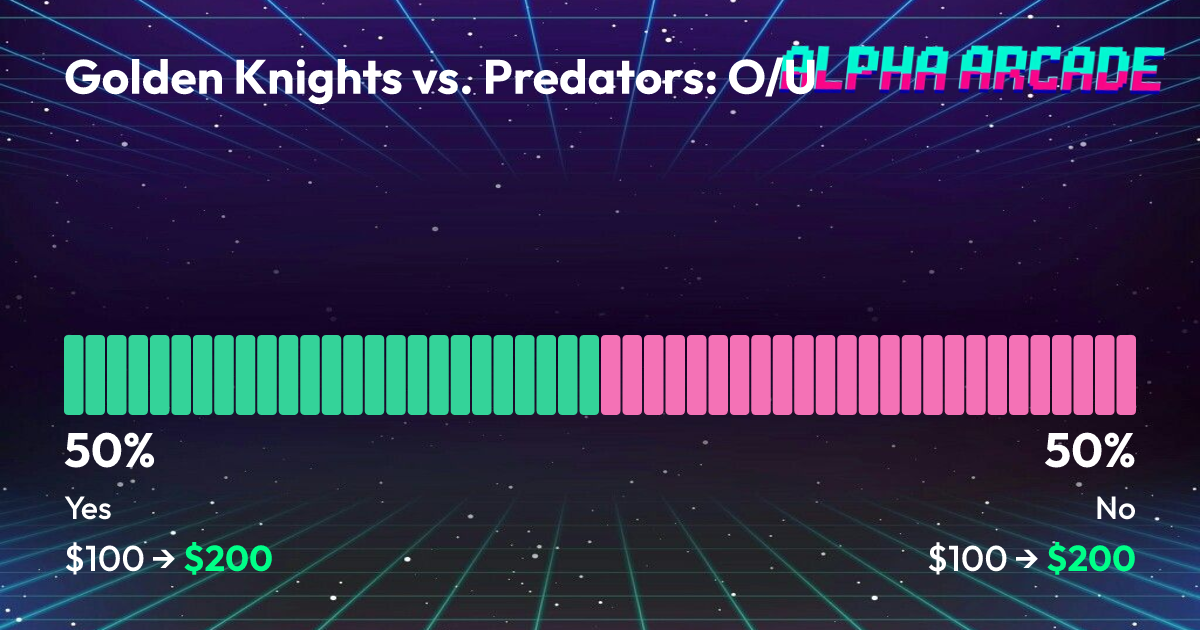 YES 50% / NO 50%