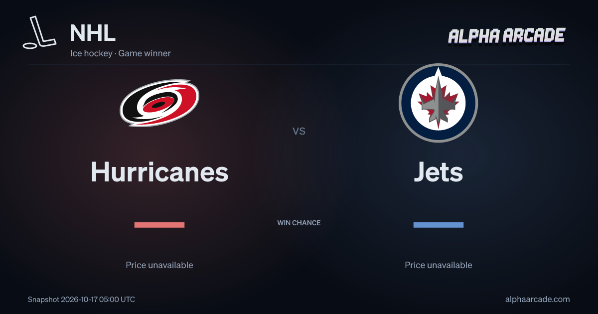 NHL: Hurricanes — / Jets —