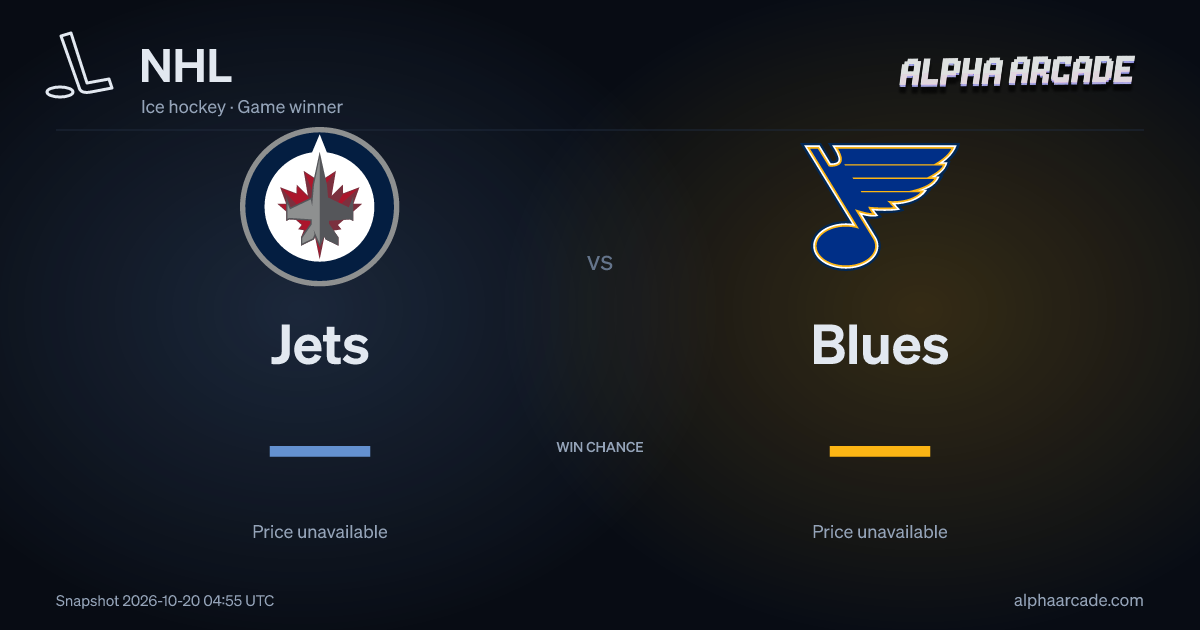 NHL: Jets — / Blues —
