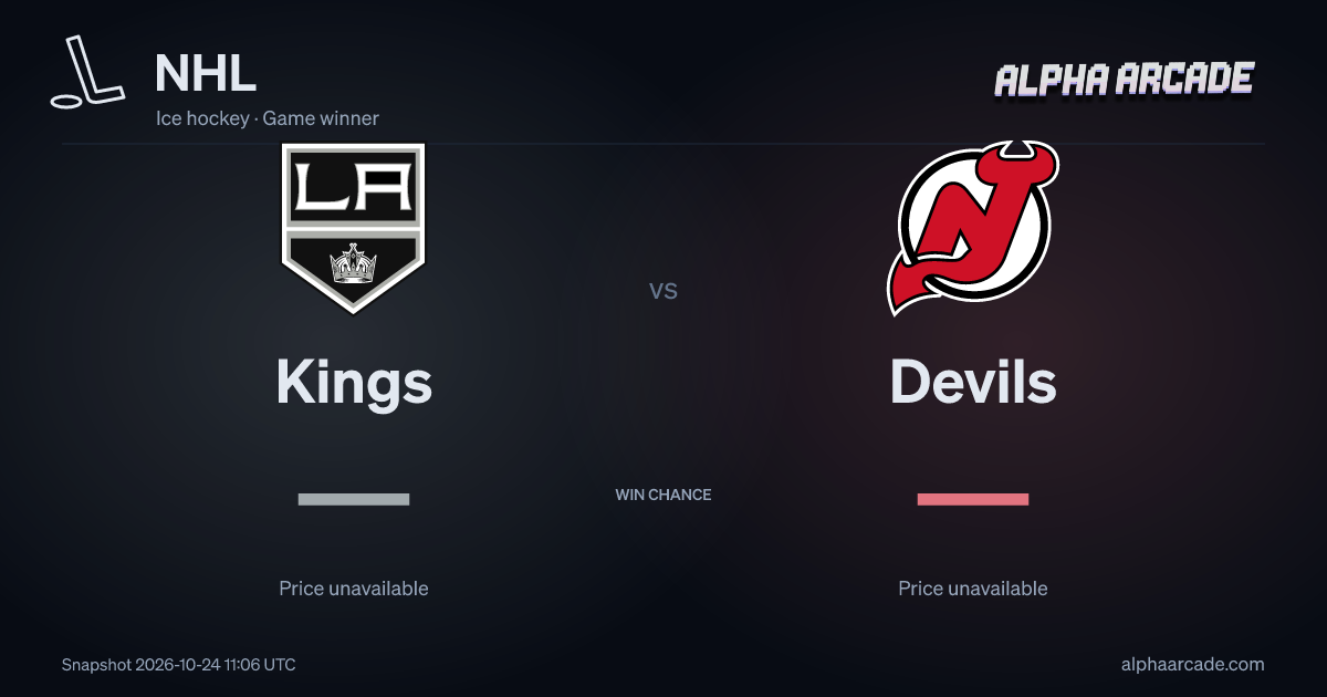 NHL: Kings — / Devils —