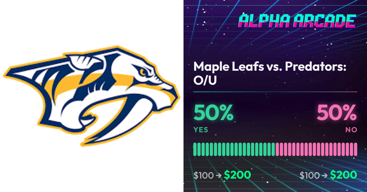 YES 50% / NO 50%