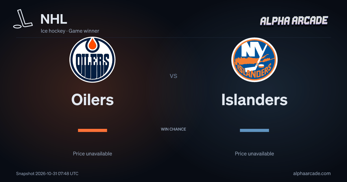NHL: Oilers — / Islanders —