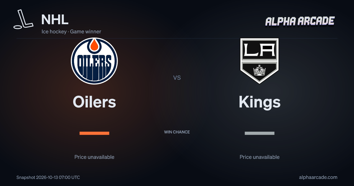 NHL: Oilers — / Kings —