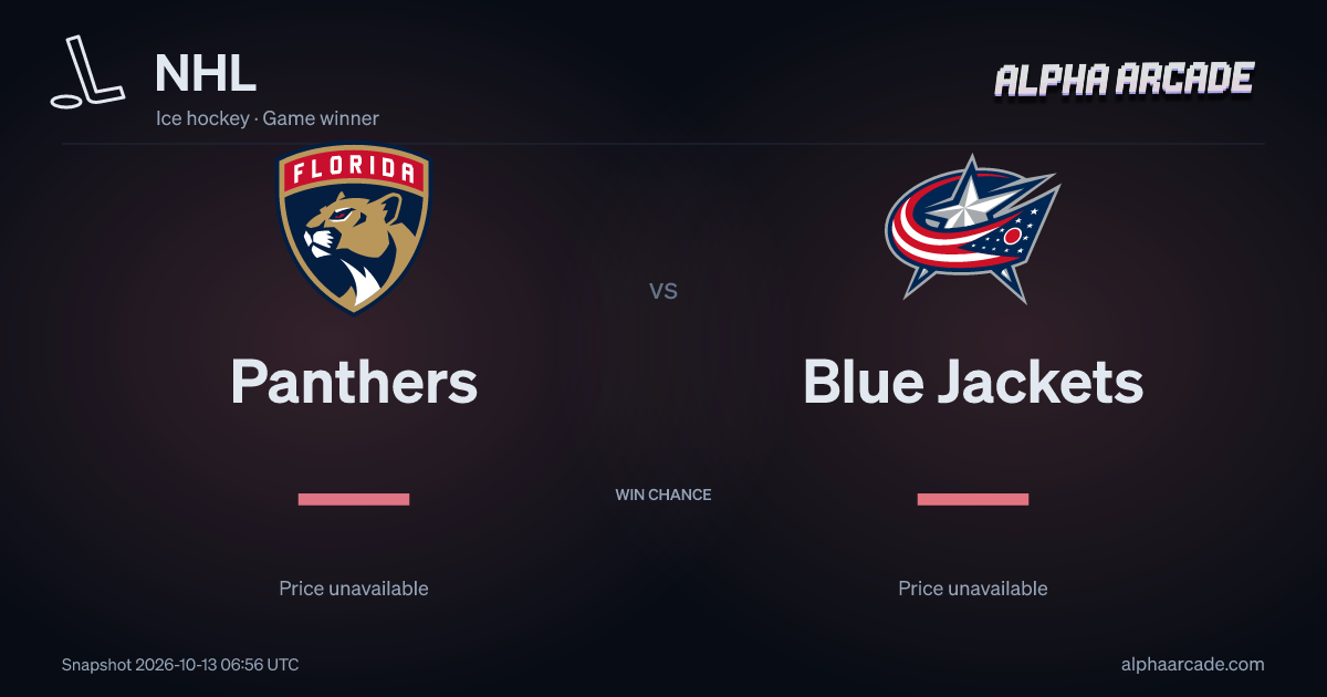 NHL: Panthers — / Blue Jackets —