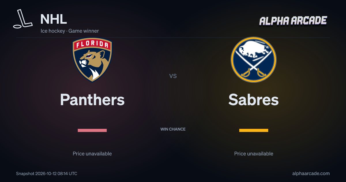 NHL: Panthers — / Sabres —