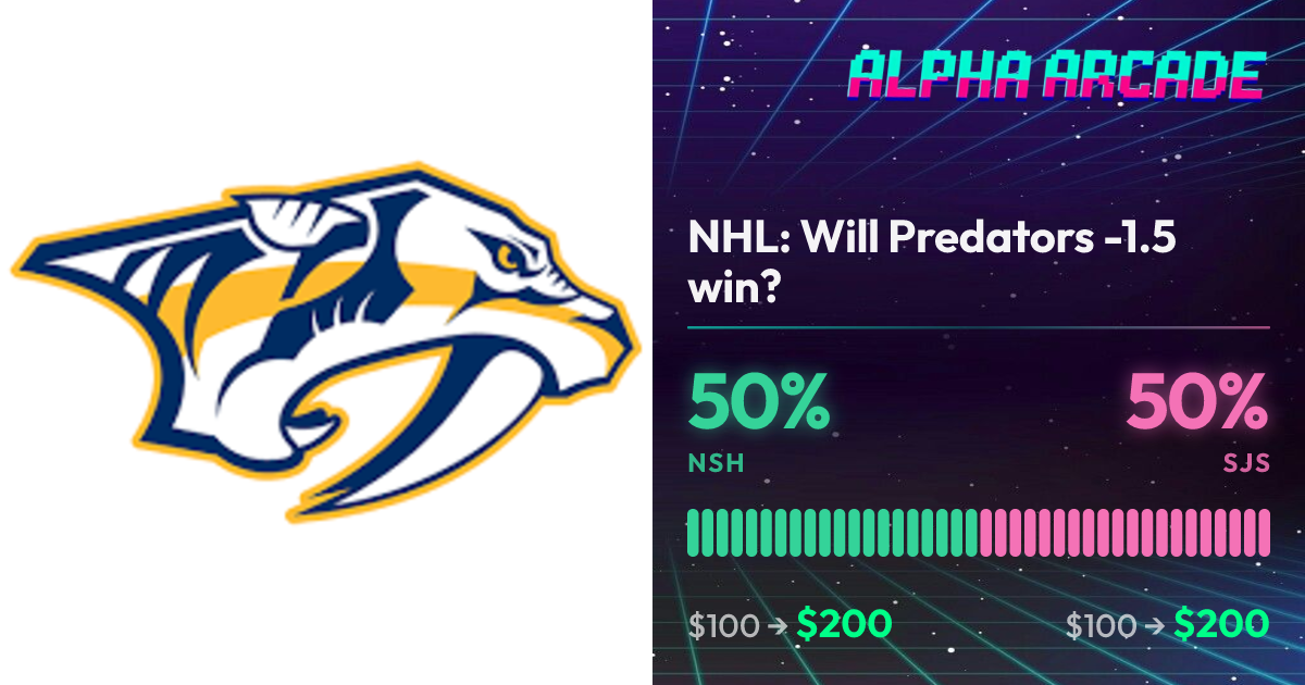 YES 50% / NO 50%