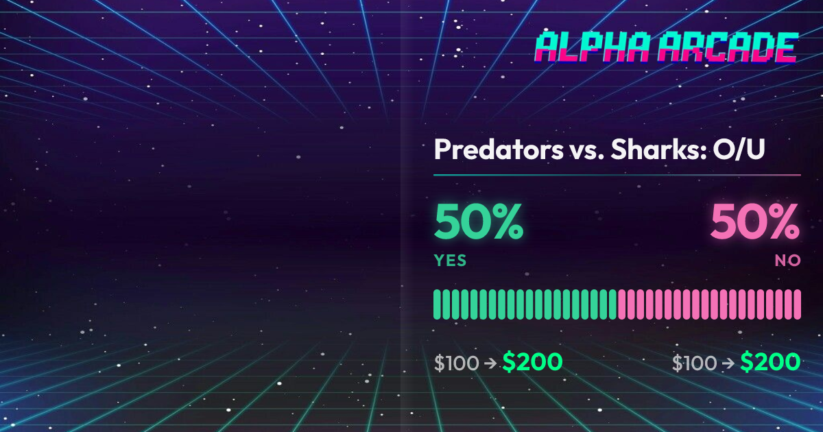 YES 50% / NO 50%