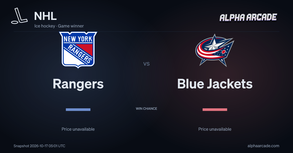 NHL: Rangers — / Blue Jackets —