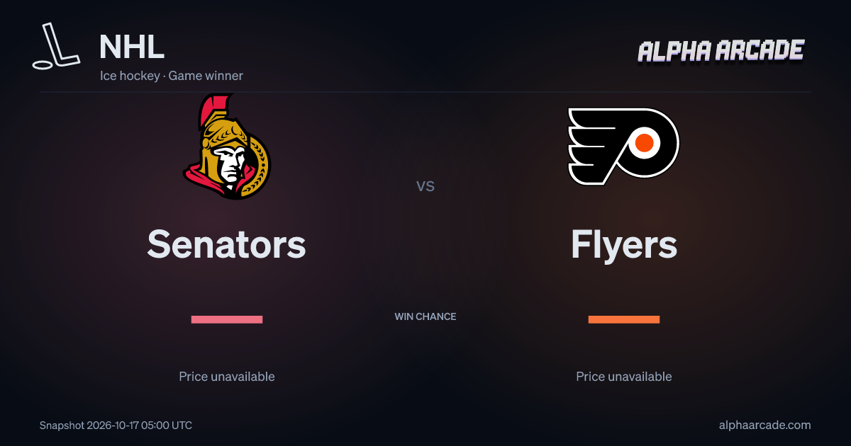 NHL: Senators — / Flyers —