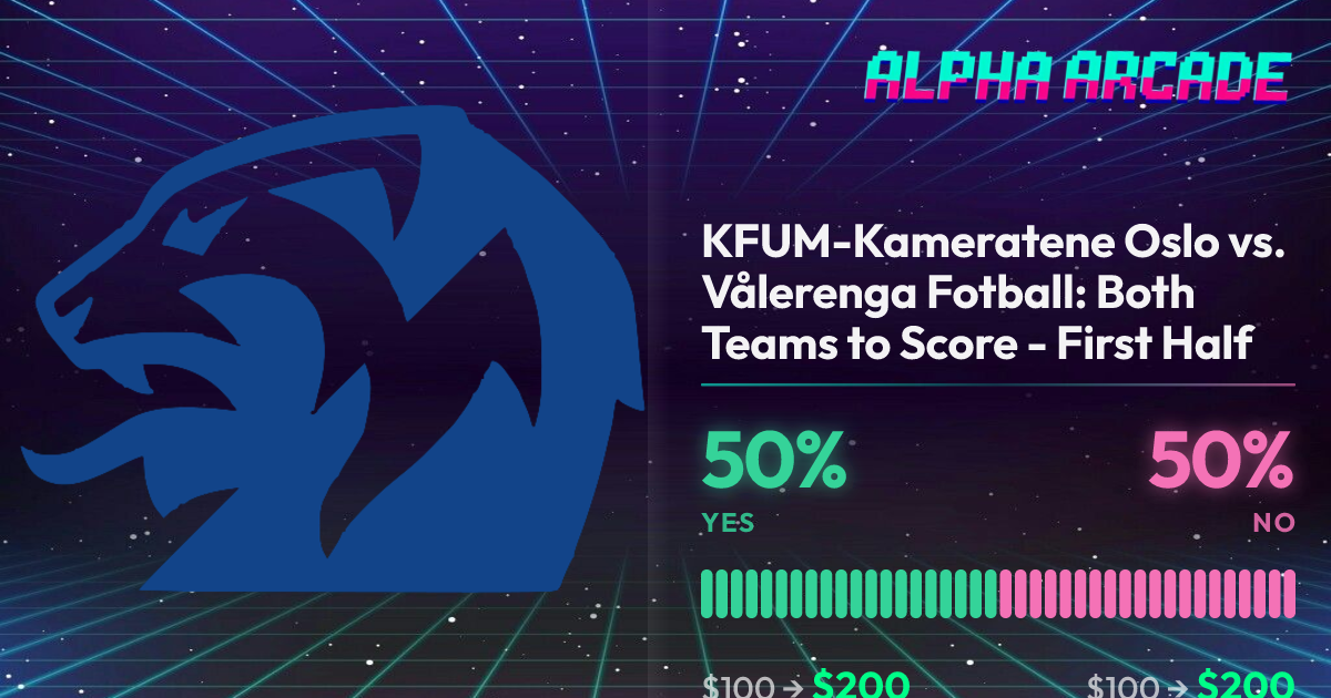 YES 50% / NO 50%