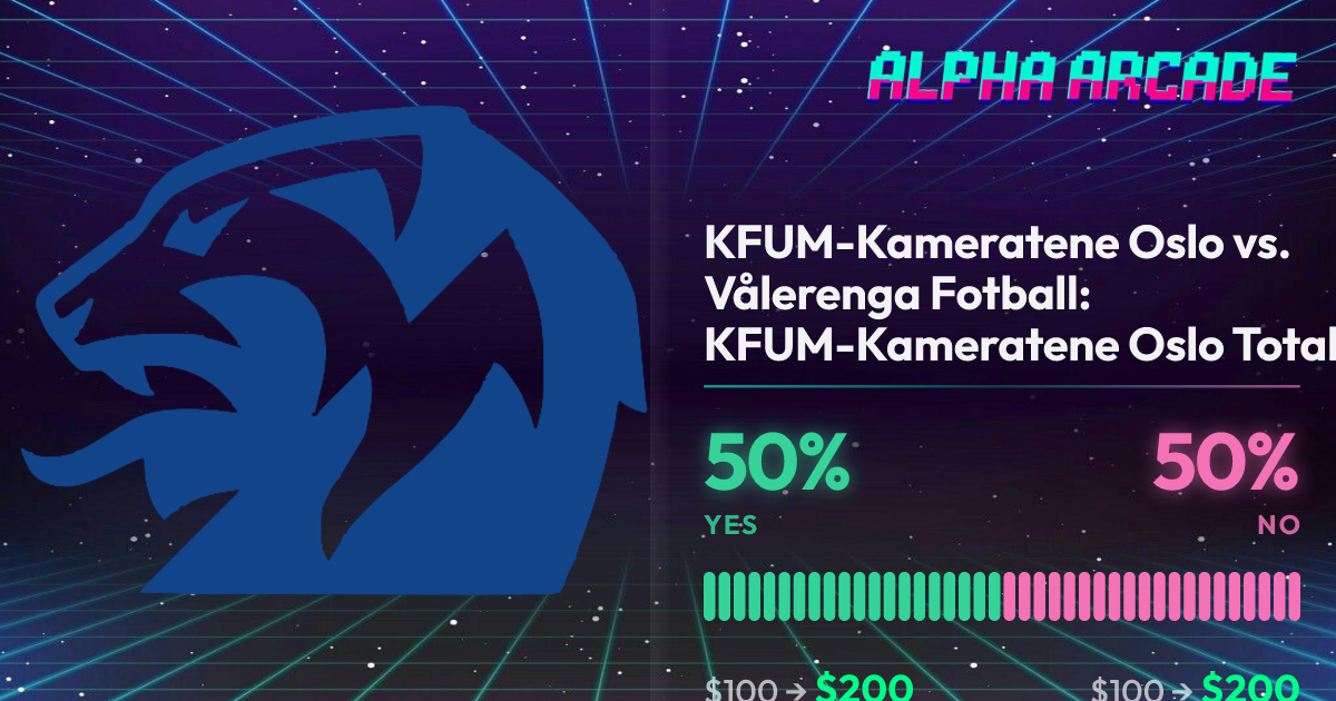YES 50% / NO 50%