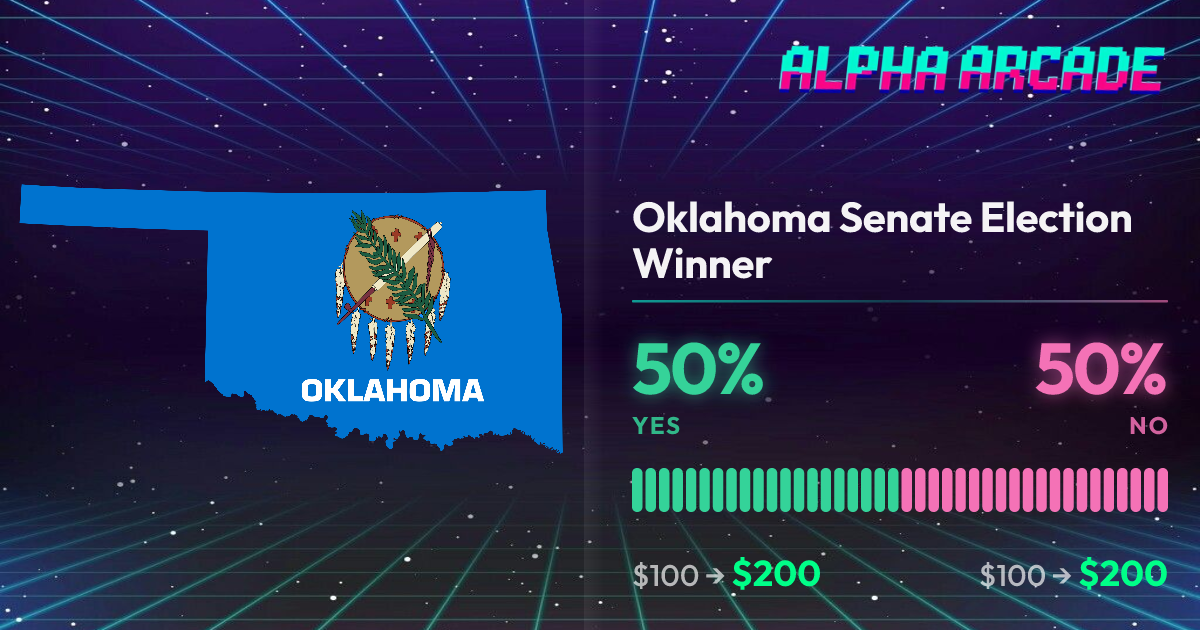YES 50% / NO 50%