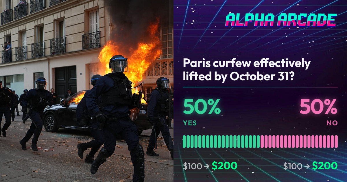 YES 50% / NO 50%