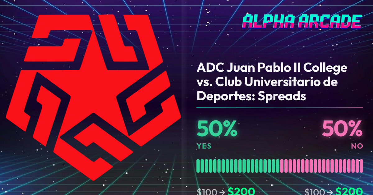 YES 50% / NO 50%
