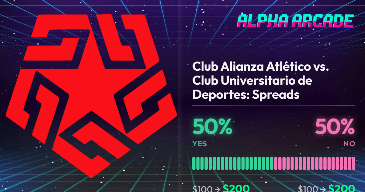 YES 50% / NO 50%